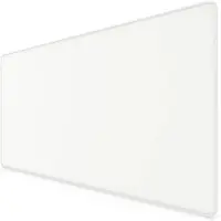 Titanwolf Gaming Mauspad XXL, glattes Stoffgewebe, Speed Mousepad 900 x 400mm große Fläche, weiß