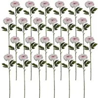 Creativ Green künstliche Pflanze Zinnie, 63cm, rosa, 24er Set