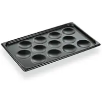 WAS Germany 3x GN Muffinblech 1/1 mit PTFE Antihaftbeschichtung, für 12 Muffins