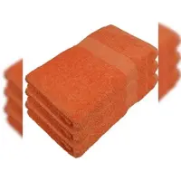Miamar Handtuch Handtücher Duschtuch Duschtücher3er Set 70 x 140 cm Orange