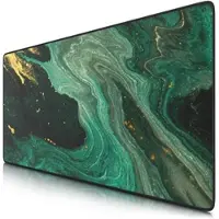 CSL Gaming Mauspad, XXL, Mousepad, 900 x 400 x 3 mm, Tischunterlage, abwaschbar, grün gold
