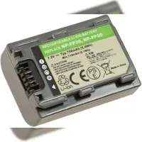 Powery Akku für Sony Typ NP-FP50