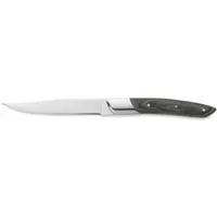 WAS Germany Steakmesser Set CARLOS, mit grauem Pakkaholzgriff, 24 cm