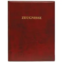 Roth Zeugnismappe 88503, A4, Ringbuch, erweiterbar, dunkelrot