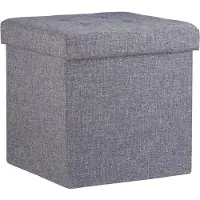 Relaxdays Faltbarer Sitzhocker