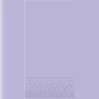 Mank Serviette in Lila aus Tissue 3-lagig, 40 x 40 cm, 1/8 Falz, 100 Stück