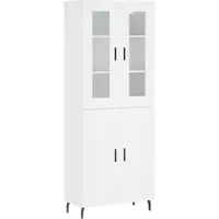 Helloshop26 - Buffet Sideboard Kommode Schrank Aufbewahrungsmöbel Organizer Küche Wohnzimmer Lounge hoch 69,5 x 34 x 180 cm 02_0032569