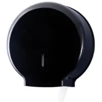 Jofel Toilettenpapierspender Rolle – Mini Jumbo – ABS Schwarz -