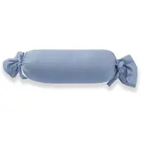 Doris Meyer Uni Interlock Jersey Bettwäsche Kissenbezug einzeln 15x40 cm | hellblau - blau