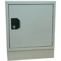 Ceha Sockel für Büro- und Schließfachwürfel 38 x 38 cm in lichtgrau
