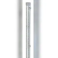 GAH Alberts Alberts 614966 Zaunpfosten für Maschendrahtzäune, feuerverzinkt, Länge 1150 mm, Pfosten-Ø 42 mm
