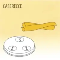 Kbs Gastrotechnik Nudelform Caserecce Für 50410002 und 50410003 Nudelmaschine 2,5Kg Bis 4Kg