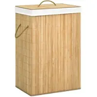 Helloshop26 - Wäschekorb mit 2 Fächern 72 Liter Bambus 02_0006169