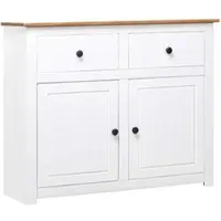 Helloshop26 - Buffet Sideboard Kommode Kleiderschrank Aufbewahrungsmöbel Organizer für Küche Wohnzimmer Lounge 93 x 40 x 80 cm 02_0030541
