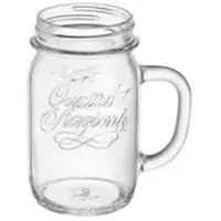 Bormioli Rocco 4 Seasons Jar With Handle Cl 41.5 H 13.6 Ø Cm 8.5 Set Of 12