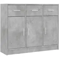 Helloshop26 - Buffet Sideboard Kommode Kleiderschrank Aufbewahrungsmöbel Organizer für Küche Wohnzimmer Lounge 91 x 28 x 75 cm 02_0032125