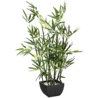 Wellhome - Künstliche Bambuspflanze im Topf 43x34x67cm