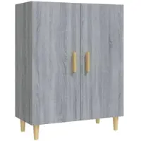 Helloshop26 - Buffet Sideboard Kommode Kleiderschrank Aufbewahrungsmöbel Organizer Küche Wohnzimmer Lounge Sonoma 70 x 34 x 90 cm 02_0036509