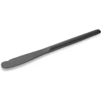 WAS Germany 24x Buttermesser ALEX SCHWARZ, mit schwarz, matte PVD Beschichtung, 18 cm, Chromnickelstahl 18/10