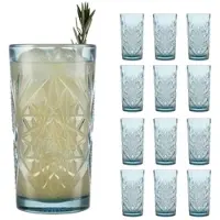 Aps Libbey 12er Set -Cooler -HOBSTAR-, sapphire, 473 ml Ø: 8,5 cm, H: 16 cm