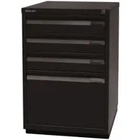 Bisley Schubladenschrank Serie F abschließbar in schwarz Bürocontainer Schreibtischcontainer Akten Standcontainer