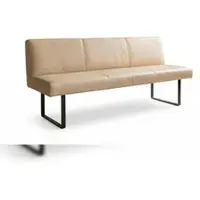 KAWOLA ESSZIMMERBANK ELEEN Beige Leder