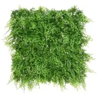 Décoris Künstliche Pflanzenwand 50x50cm Farn Efeu Wandpflanzen Kunstpflanzen Wanddeko