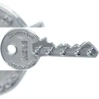 Boltze Garderobe Schlüsselleiste Aluminium silber L.26 cm