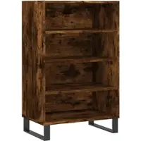 Helloshop26 - Buffet Sideboard Kommode Schrank Aufbewahrungsm√∂bel Organizer Küche Wohnzimmer Lounge hoch 57 x 35 x 90 cm 02_0033371