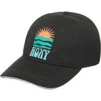 Roxy Flex Cap "Live Forever", Damen, schwarz (phantom), Obermaterial: 65% Baumwolle, 35% Baumwolle., Caps Flex Cap