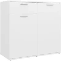 Helloshop26 - Buffet Sideboard Kommode Kleiderschrank Aufbewahrungsm√∂bel Organizer für Küche Wohnzimmer Lounge 80 x 36 x 75 cm 02_0030515