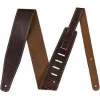 Fender Eingebrochener Lederriemen braun 25"