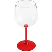 Gold Plast 6 Mehrweg Cocktail Gläser Gin & Tonic rot Tritan 582ml Wiederverwendbar Kunststoff unzerbrechlich