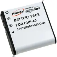 Powery Akku für Casio NP-40