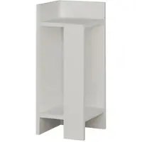 Wellhome - Sena Nachttisch 25x60x27 cm in Weiß