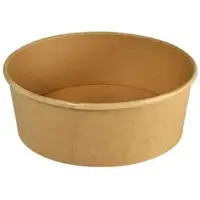 Duni 300x Ronda Bowl Wide+ 1300 ml Braun ungeteilt