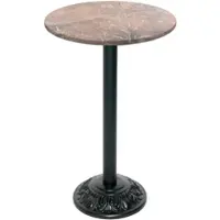 Restootab - Stehtisch Versailles √ò60cm Dekor griechischer Marmor