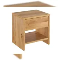 Erst-Holz Nachtkommode Nachttisch Nachtschrank Eiche geölt 90.20-K46