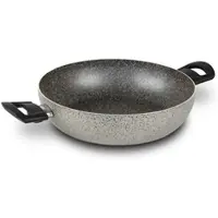 Mamù Saltapasta mit zwei Griffen, antihaftbeschichtet, aus Aluminium, PFOA-frei, kratzfest, hergestellt in Italien, Ø 32 cm