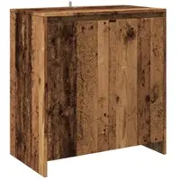 Helloshop26 - Buffet Sideboard Kommode Kleiderschrank Aufbewahrungsmöbel Organizer Küche Wohnzimmer Lounge Altholz 70 x 41 x 75 cm 02_0036610