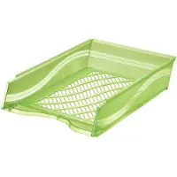 Bene Briefablage grün-transparent