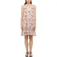 s.Oliver Maxikleid Ohne Taschen Sommerkleid in Allover-Optik