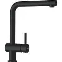 Schock Küchenarmatur "EPOS FA", schwarz (magma), B:21,2cm H:31cm Ø:5cm, Messing, Armaturen, Küchenarmatur, Festauslauf, Schwenkbereich 360