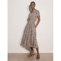 Apricot Midikleid "Midikleid" mit Animal-Print