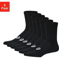 Asics Sportsocken "6 PACK CREW SOCK" mit Dämpfung, Crew-Schnitt