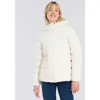 CMP Woman Padded Padded Jacket FIX Hood b.co gesso (A143) 38