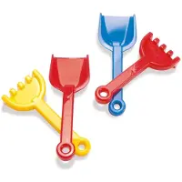 Dantoy Shovel & Rake 21-24 cm - Assorted