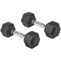Olive Rubber Hex 5kg Hantel 2 Einheiten
