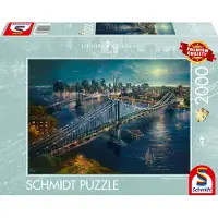 Schmidt Spiele 58782 Thomas Kinkade Manhattan Puzzle, 2.000 Teile, 2000 Stück(e), Stadt, 12 Jahr(e)