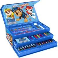 Fancy SA EOOD Coloring Case - PAW PATROL - set 52pcs in paper toolbox with handle
